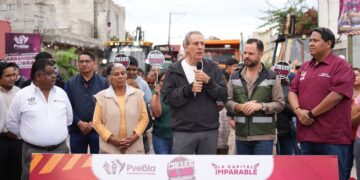Arranca Pepe Chedraui rehabilitación vial en la Junta Auxiliar de San Sebastián de Aparicio