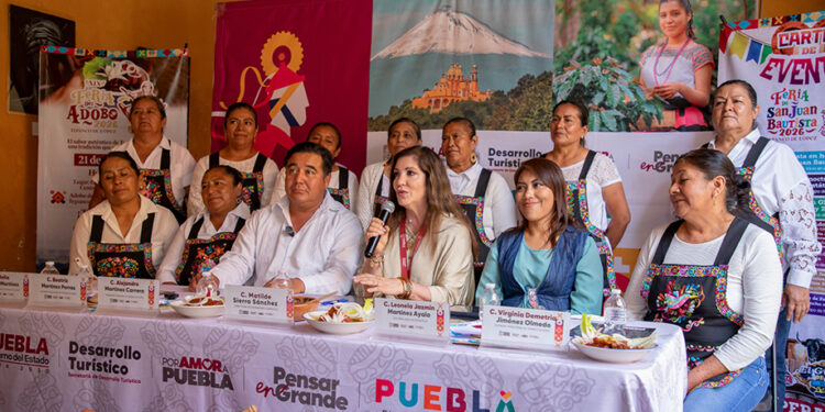 Promueve Turismo Feria del Adobo de Tepanco de López