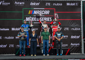 AGA Racing Team y Alex de Alba Jr., están de vuelta y se llevaron la victoria en la 5ta fecha de NASCAR México Series