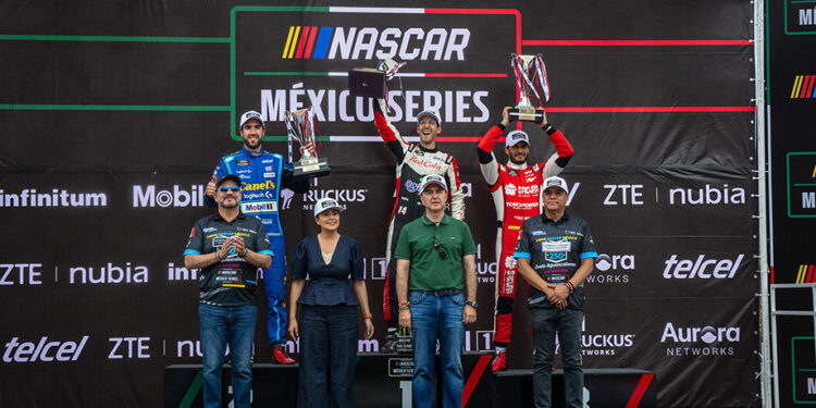 AGA Racing Team y Alex de Alba Jr., están de vuelta y se llevaron la victoria en la 5ta fecha de NASCAR México Series