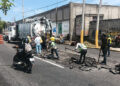 Agua de Puebla sigue causando daños a las calles y no las repara