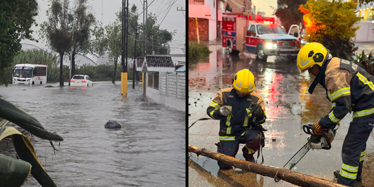 Mantiene Gobierno de Pepe Chedraui vigilancia en zonas de riesgo por lluvias