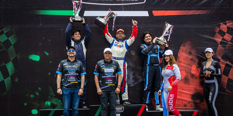 Roberto «Bob» Espinosa conquista Aguascalientes y logra su segunda victoria consecutiva en Trucks México Series 2026