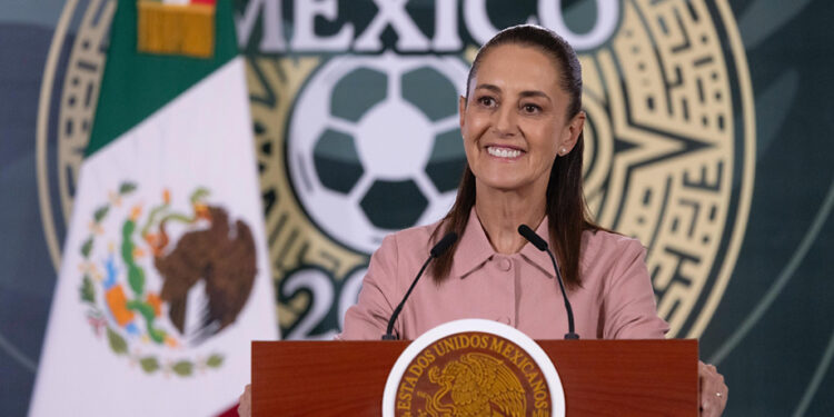 Los 520 boletos para el mundial de futbol que llegaron al Gobierno de México se regalaron a los ganadores del mundial social: Claudia Sheinbaum