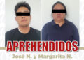 Pareja aprehendida por violación agravada en Tlacotepec de Benito Juárez