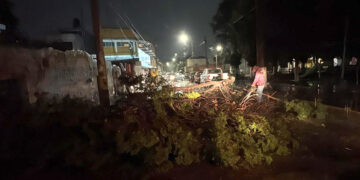 Despliega gobierno de Pepe Chedraui acciones para atender afectaciones por lluvias en la capital