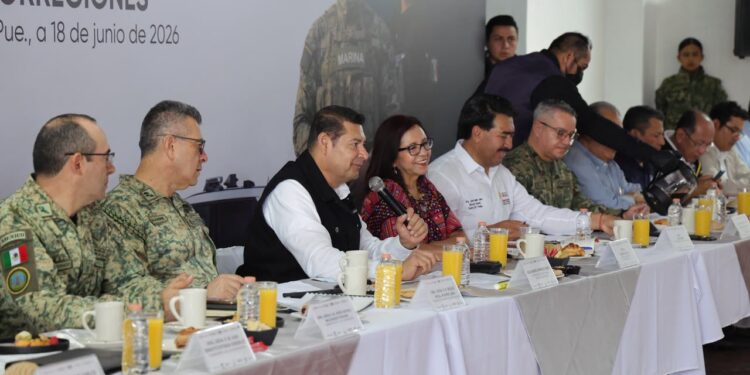 Gobiernos Federal, Estatal y Fuerzas Armadas refuerzan estrategia de seguridad en la Sierra Norte