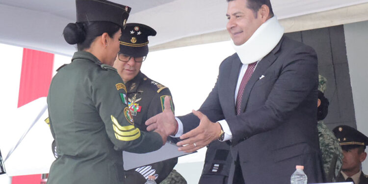 Por el bienestar de Puebla y la seguridad, Gobierno Estatal refrenda alianza con la Guardia Nacional