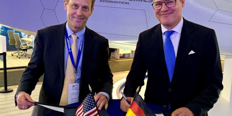 GA-ASI e INTEC Group firman un memorando de entendimiento en ILA Berlín