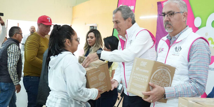 Brinda Pepe Chedraui certeza a grupos de atención prioritaria con programa “Alimentación Imparable”