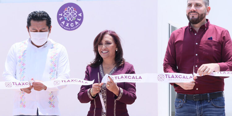 Inaugura Gobernadora nuevo panteón municipal de Totolac