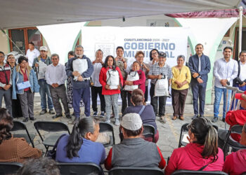Acercan apoyos alimentarios a familias de Cuautlancingo