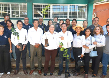 Diputado Pável Gaspar promueve jornadas de reforestación en San Juan Epatlán y Chiautla de Tapia