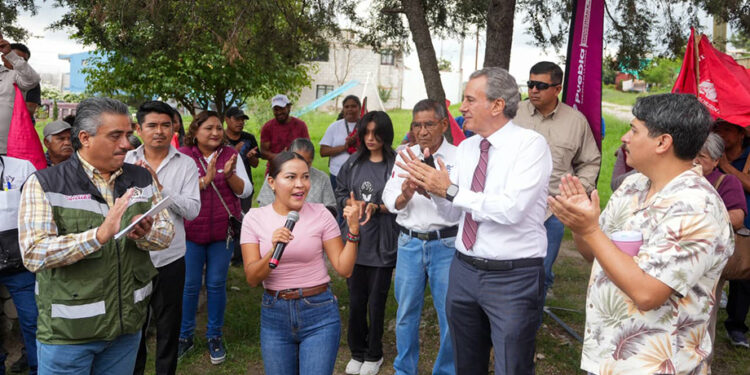 Encabeza Pepe Chedraui arranque de rehabilitación vial en la colonia Fraternidad Antorchista