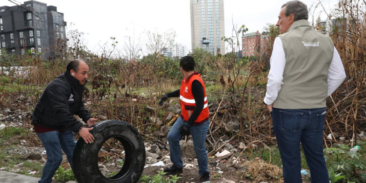 Supervisa Pepe Chedraui Jornada de Limpieza en Puente de México
