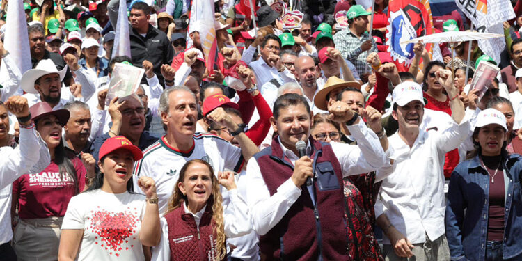 Puebla respalda con firmeza a la presidenta Claudia Sheinbaum a dos años del triunfo