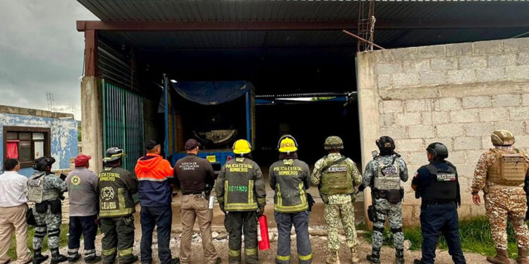 Ubica y asegura SSP inmueble vinculado con el robo de hidrocarburo