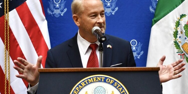 Tema del narcotráfico no debe dividir a EU y México: Ronald Johnson