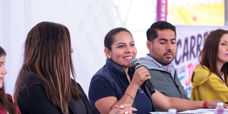 Presenta Lupita Cuautle la carrera «Corre por las Juventudes 2026» para impulsar el deporte y la vida saludable