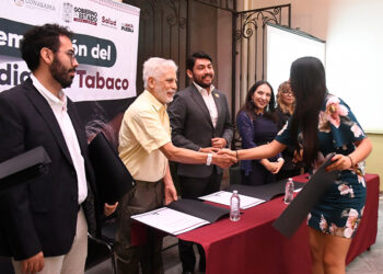 Reconoce Salud a 45 Espacios 100% Libres de Humo de Tabaco y Emisiones