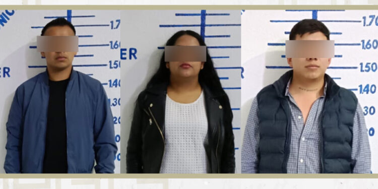 Tonantzin Fernández fortalece la seguridad en Cholula con la puesta a disposición de tres probables responsables de daño a propiedad ajena