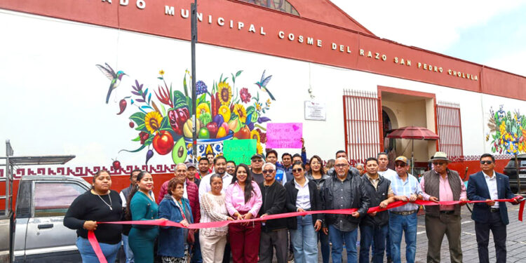 Tonantzin Fernández impulsa la dignificación del Mercado Cosme del Razo