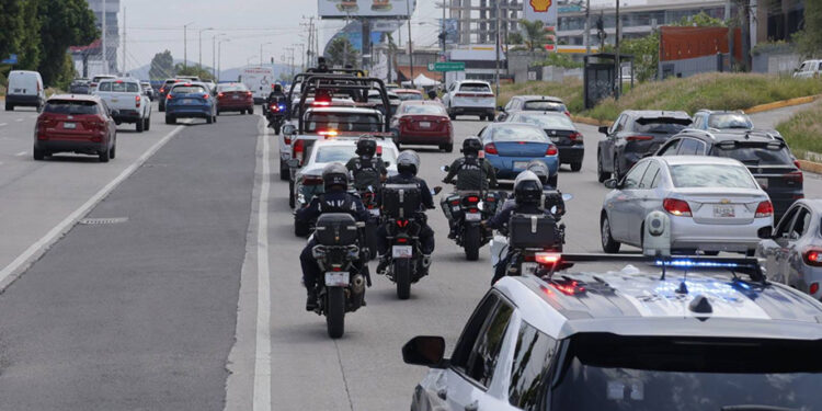 Coordinación entre fuerzas de seguridad fortalece vigilancia y prevención en la Vía Atlixcáyotl