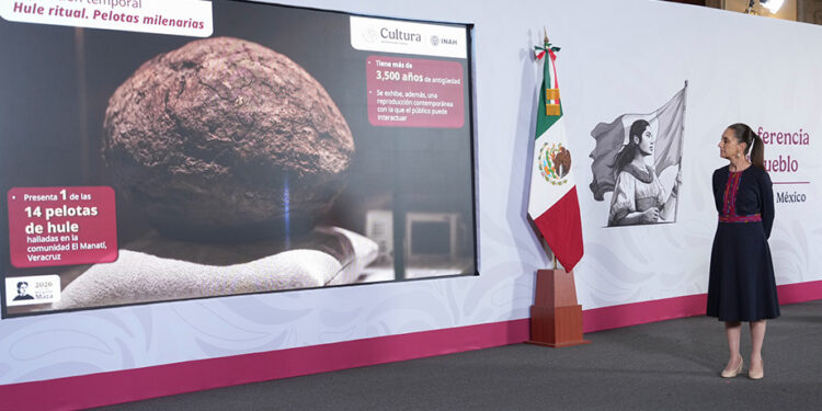 Se han repatriado 17 mil 878 bienes culturales con la cuarta transformación; van 3 mil 716 en el periodo de la presidenta Claudia Sheinbaum
