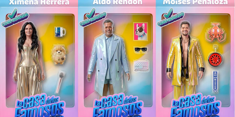 Ximena Herrera, Aldo Rendón y Moisés Peñaloza formarán parte de la cuarta temporada de “La Casa de los Famosos México”