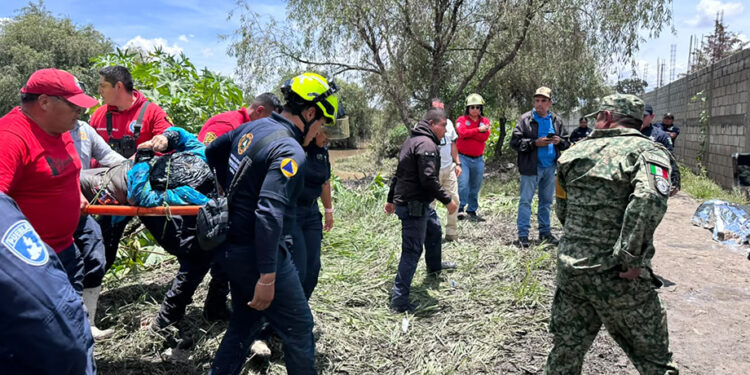 Corporaciones de Protección Civil y Bomberos localizan tres cuerpos femeninos en zona de Ocoyucan