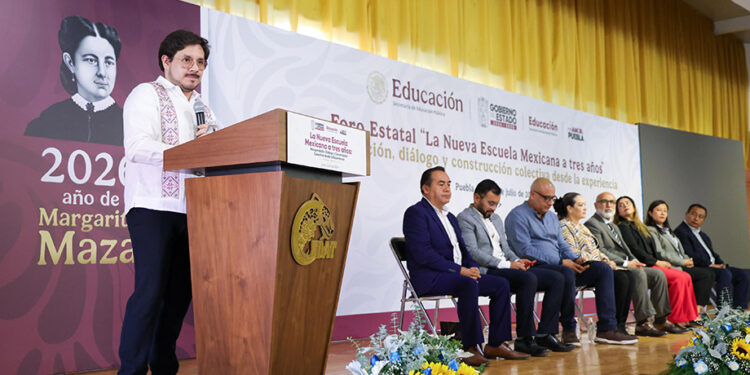 Concluye SEP foros para consolidar la Nueva Escuela Mexicana en Puebla
