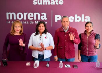 La diputada federal morenista Karina Pérez Popoca reconoce el apoyo del gobernador Armenta a las tareas de autoridades municipales