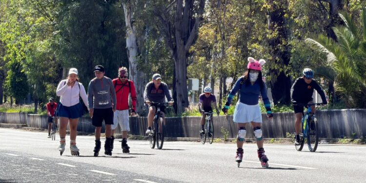 Consolida gobierno estatal espacios seguros con la Vía Recreativa Metropolitana