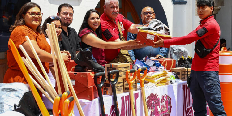 Tonantzin Fernández impulsa acciones para fortalecer la seguridad y la imagen urbana de San Pedro Cholula