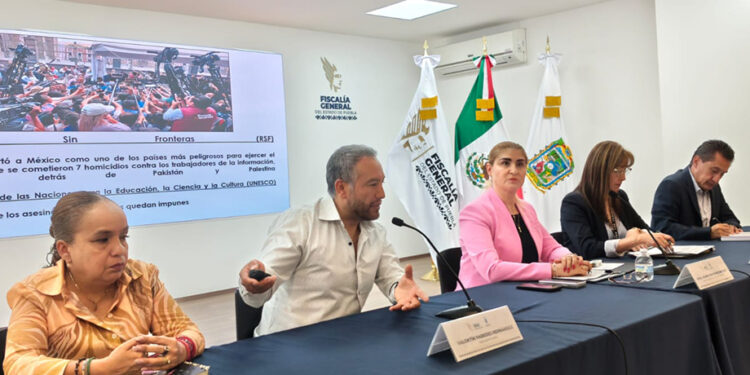Presenta la ASPEC iniciativa para fortalecer la protección de periodistas ante la Fiscalía General del Estado