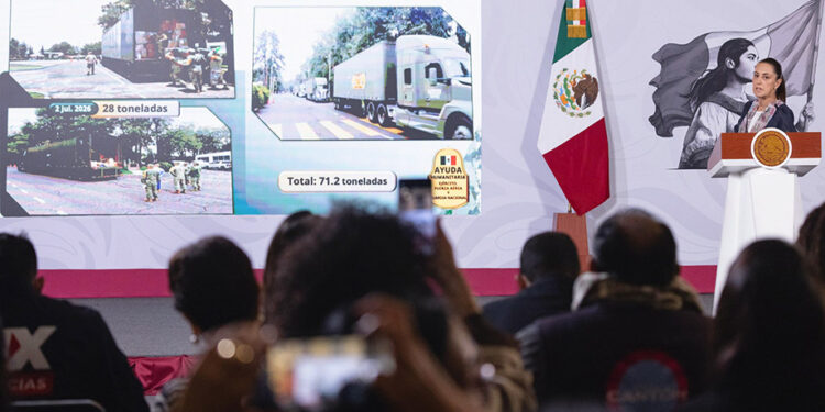 México enviará 71,2 toneladas de alimentos y medicamentos a Venezuela: CSP