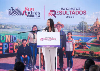 Con resultados en seguridad y desarrollo, Lupita Cuautle presenta informe trimestral en San Antonio Cacalotepec