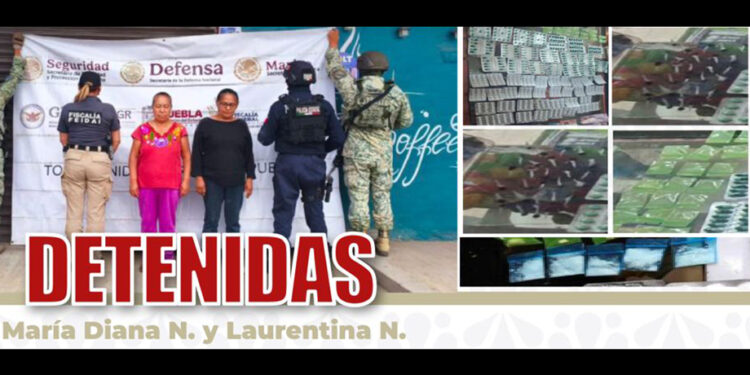 En operativo interinstitucional, asegura FGE puntos de distribución de droga en Cuautlancingo