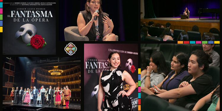Egresada UDLAP Cristina Nakad interpreta a Carlotta en El fantasma de la ópera México
