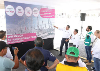 Subestación eléctrica asegura desarrollo industrial en San José Chiapa: Armenta Mier