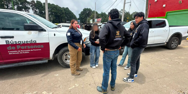 Comisión de Búsqueda de Puebla apoya a Hidalgo en localización de menor