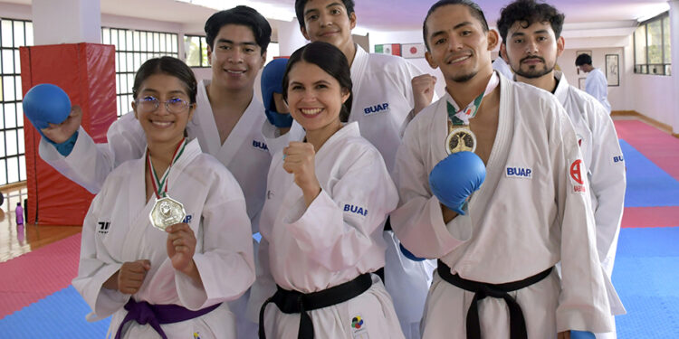 Destaca selectivo BUAP en Campeonato Nacional de Karate