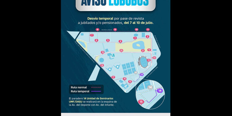 BUAP informa sobre desvío temporal del Lobobús del 7 al 10