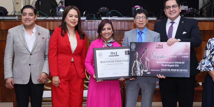 Encabeza Gobernadora conmemoración del Día del Abogado en el Poder Judicial de Tlaxcala