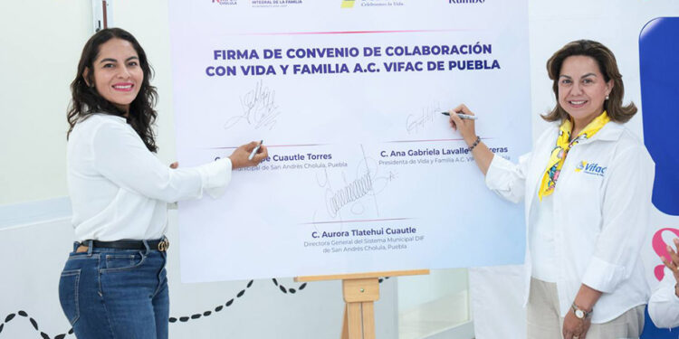 Suma Lupita Cuautle esfuerzos para brindar más apoyos a familias de San Andrés Cholula