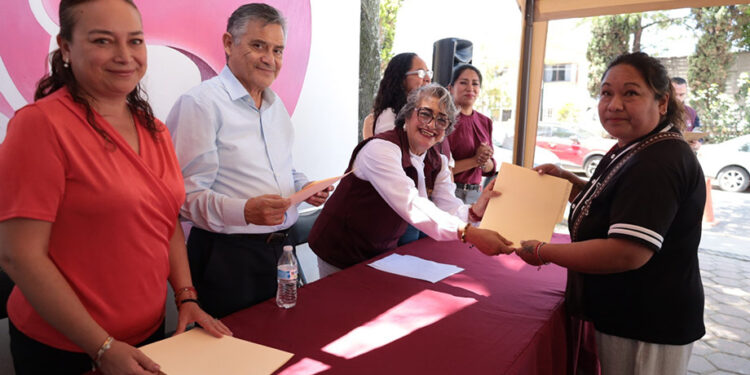 Lupita Fernández fortalece acciones de prevención en favor de la salud de las familias cholultecas