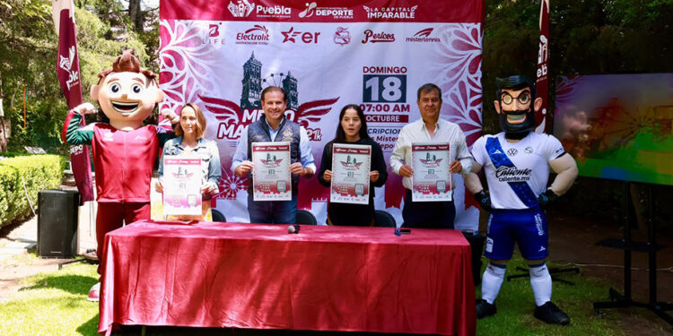Anuncia gobierno de Pepe Chedraui el Medio Maratón Puebla 21K 2026