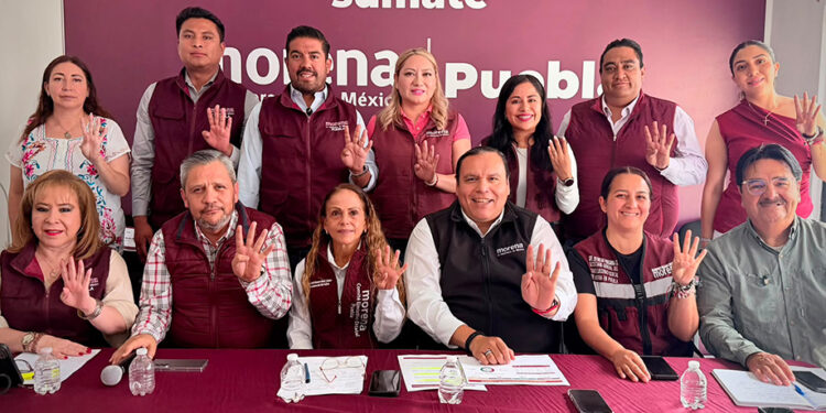 De cara a la elección de 2027 MORENA Puebla fortalece su estructura territorial con visita de su Presidenta Nacional