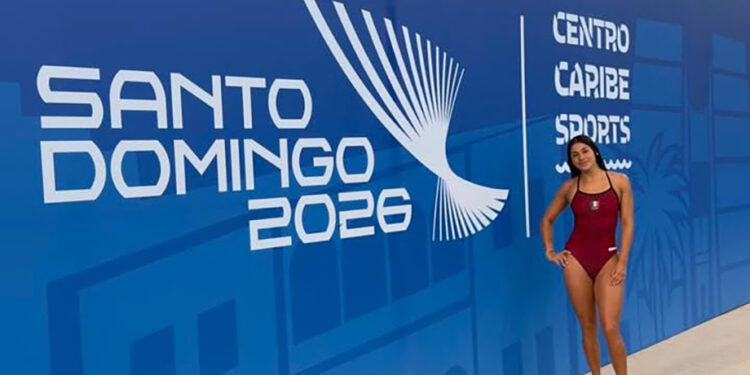 La nadadora poblana Aranza López consigue oro en los JCC 2026