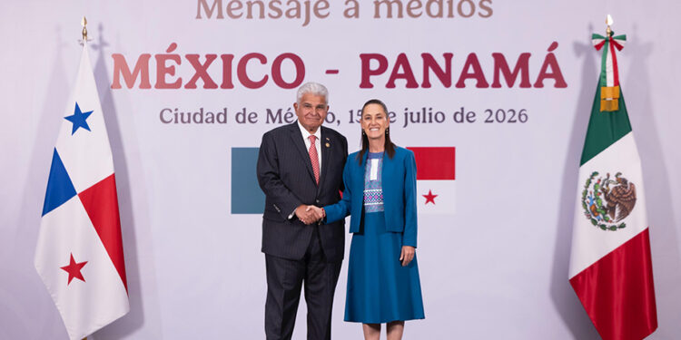 El encuentro de hoy permitirá profundizar y relanzar nuestra cooperación: Presidenta Claudia Sheinbaum tras reunión con su homólogo de Panamá, José Raúl Mulino